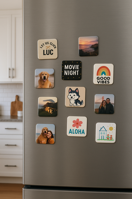 2x2 Memory Magnets